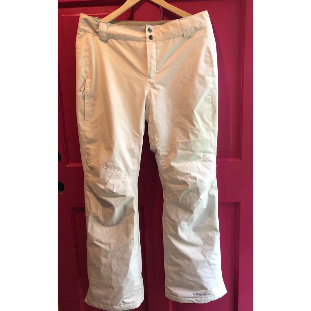 White Columbia Snow Pants Tall